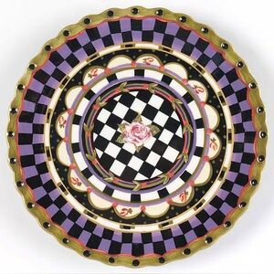 AMBER ROSE by NANETTE VACHER for AMBIANCE COLLECTION RARE SALAD PLATE